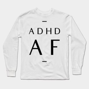 ADHD modern design tee Long Sleeve T-Shirt